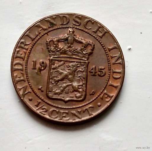 Голландская Ост-Индия 1/2 цента, 1945 3-5-35