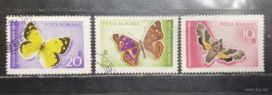 Румыния. 1969 год. Фауна. Бабочки (1490)