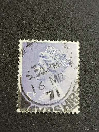 Великобритания 1971. Королева Елизавета II