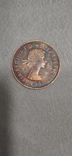 Великобритания 1\2 пенни 1967