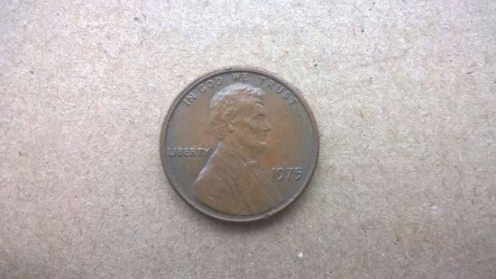 США 1 цент, 1975г. (К-обм)