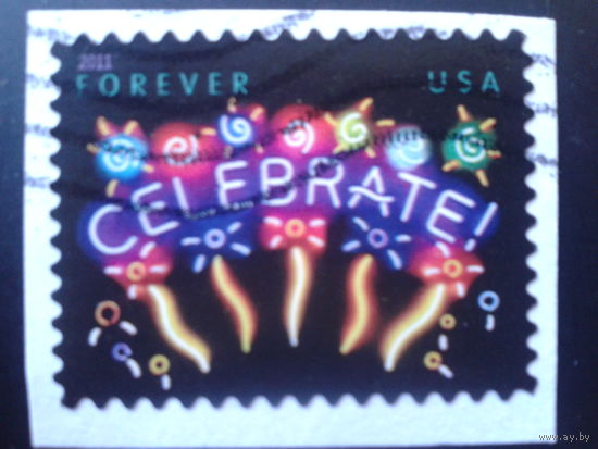 США 2011 поздравительная марка