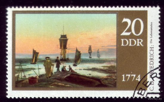 1 марка 1974 год ГДР Живопись 1959