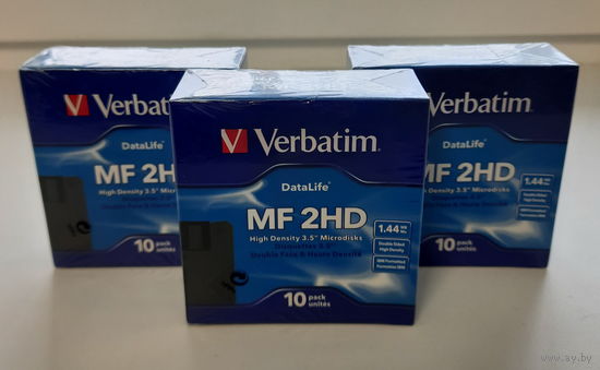 Verbatim MF 2HD (дискеты, новые, запечатанные)
