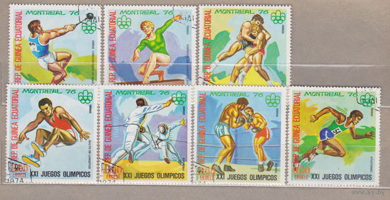 Спорт Олимпийские игры - Монреаль, Канада Экваториальная Гвинея 1976 лот 56 (8)