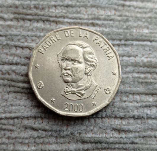 Werty71 Доминиканская Республика (Доминикана) 1 песо 2000 Блеск