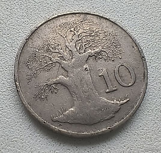 Зимбабве 10 центов, 1994. 1-7-34