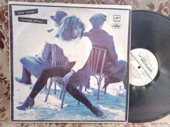 Виниловая пластинка TINA TURNER. Foreign affair.