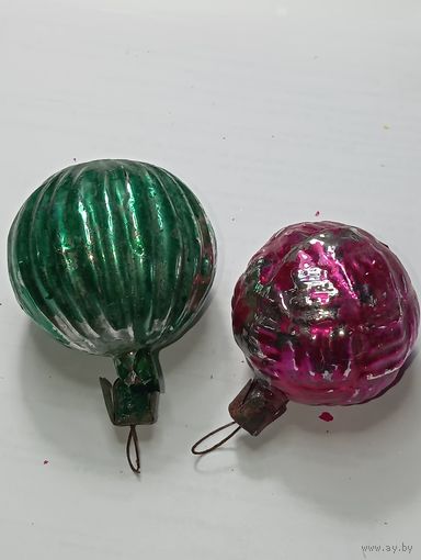 Ёлочная игрушка  , СССР . Шарики .