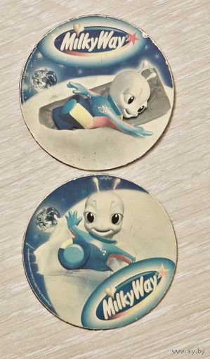 Магнитики. "Milky Way". Польша. 2003г. Цена за все.