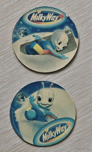 Магнитики. "Milky Way". Польша. 2003г. Цена за все.
