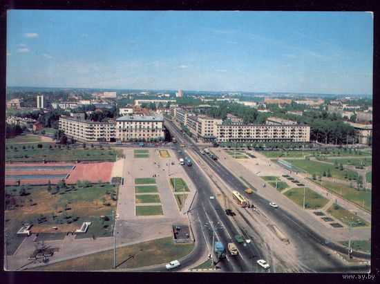 1982 год Витебск Вид на площадь победы