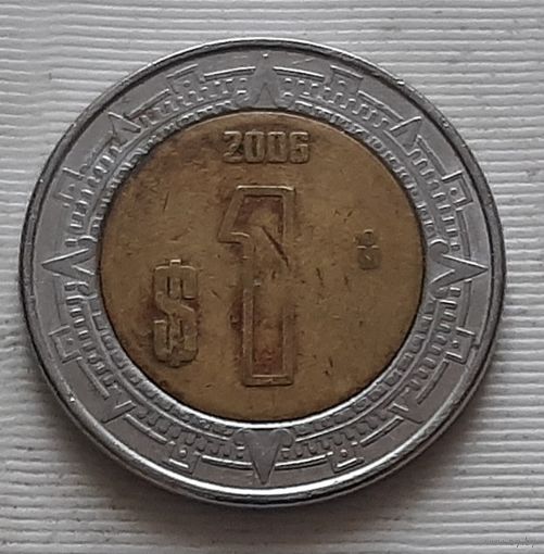 1 песо 2008 г. Мексика