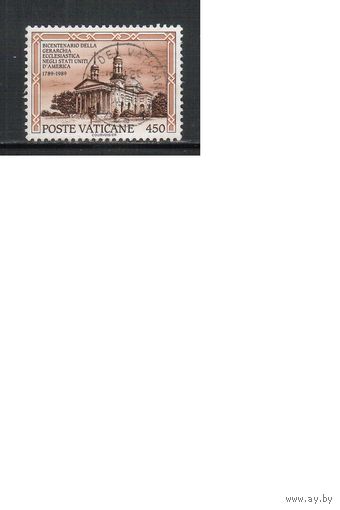 Ватикан-1989,(Мих.993)  гаш. , Католицизм в Америке
