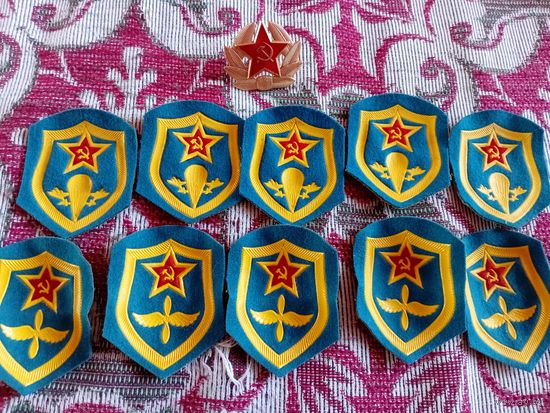 Шевроны ВДВ, ВВС.