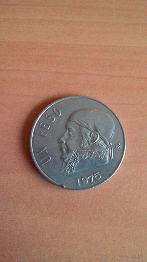 Мексика, 1 песо 1975 года.