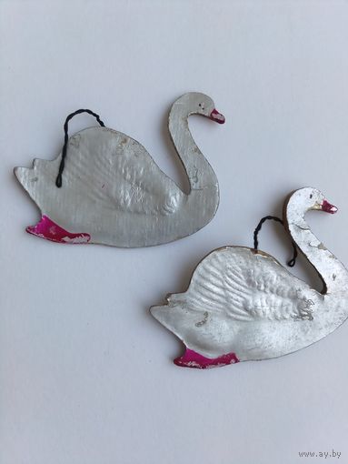 Картонаж лебедь