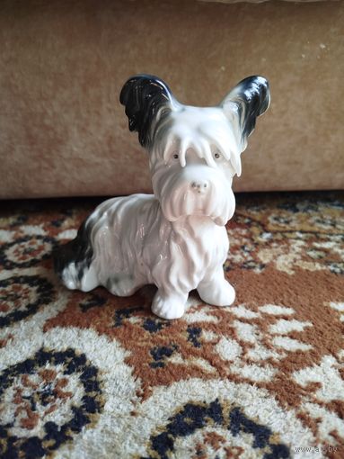 Фарфоровая собака ГДР