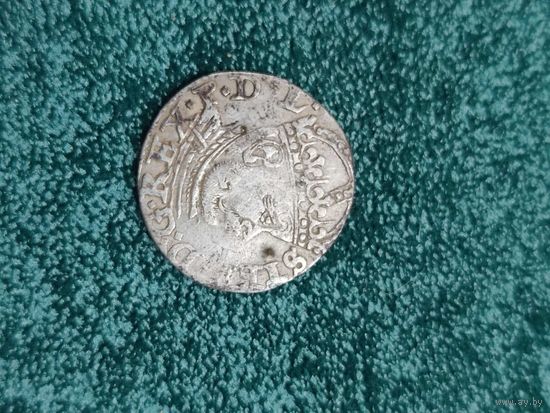 3 гроша 1586 Рига