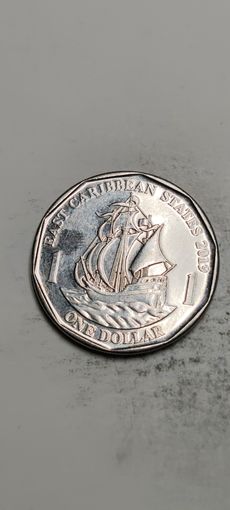Восточно Карибское государство 1 доллар 2019