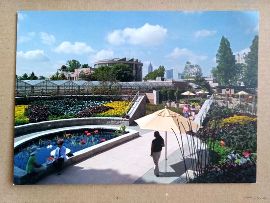 Открытка Atlanta Botanical Garden. Photo by Kieran Reynolds. США