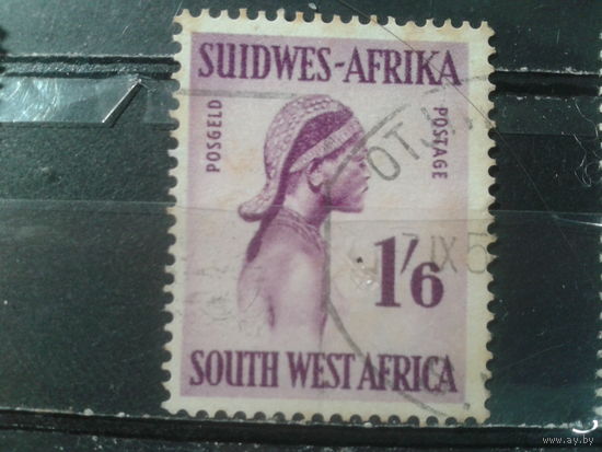 Юго-западная Африка, колония Англии, 1954. Девушка из Укуанджамы