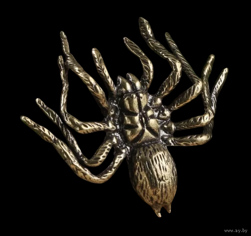 Статуэтка Тарантул Паук Латунь