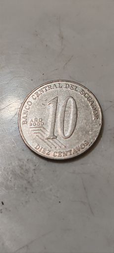 Эквадор 10 сентаво 2000