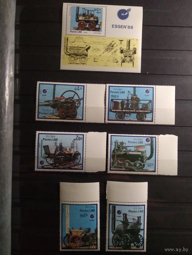 Лаос 1988 г. Железная дорога.