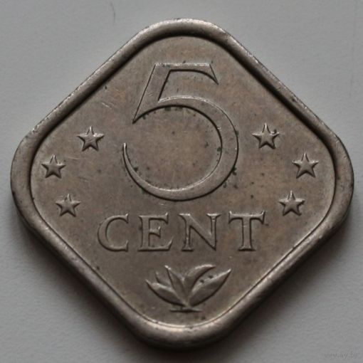 Нидерландские Антильские острова, 5 центов, 1985 год, VF