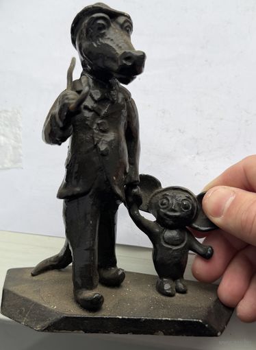 Статуэтка Чебурашка и Гена