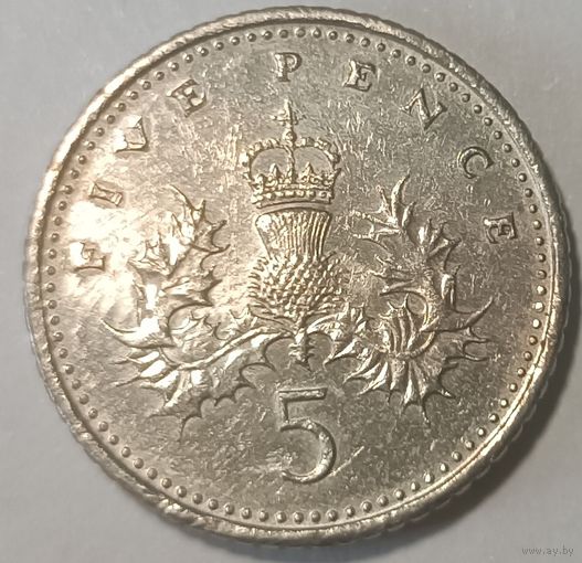 Апошнi распродаж! 5 пенсов Великобритания 2005