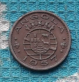 Португалия. Колония Ангола 50 сентаво 1957 года, UNC. Предложи свою цену или обмен!