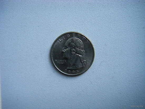 Квотер (25 центов) США 1995г. D.