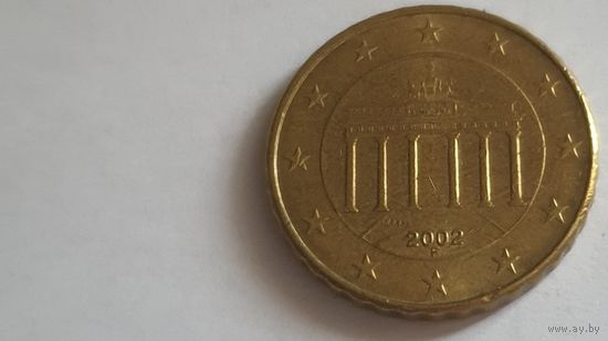 Германия 2002 F 10 евроцентов