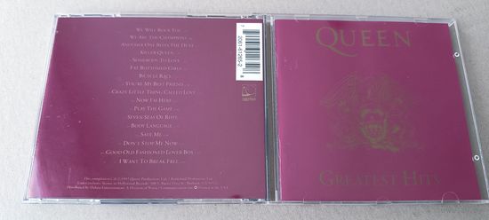 QUEEN - Greatest Hits (USA 1992 CD аудио)
