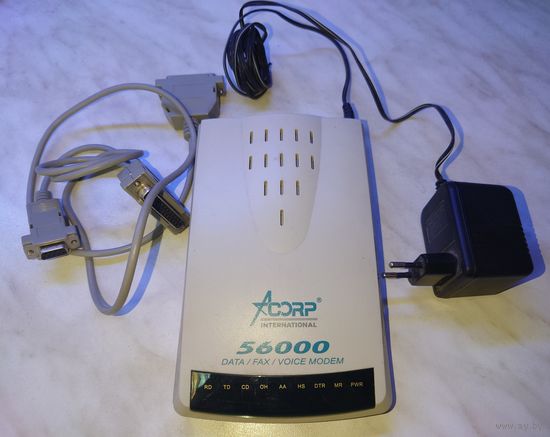 Модем Acorp Sprinter 56k Ext