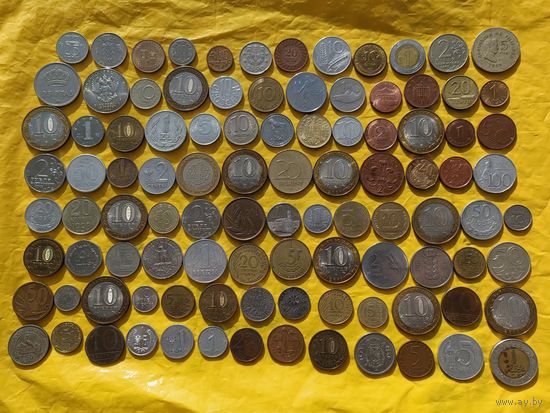 100 монет мира, без повторов. #6. Есть возможность торга.