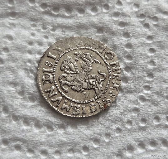 Полугрош 1528 V Редкий! Блеск!