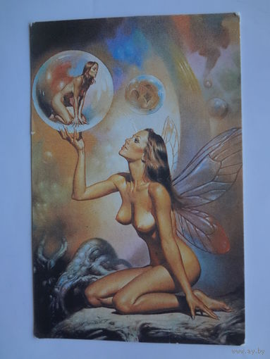 Календарик 1992 г.  Work of art.