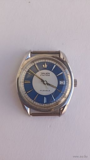Часы прецензионные Швейцария GRUEN, с рубля