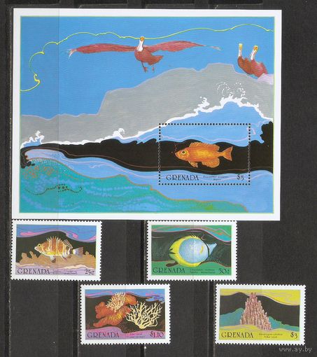 Гренада 1985 Рыбы