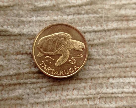 Werty71 Кабо Верде 1 эскудо 1994 Щитоногая черепаха Тартаруга