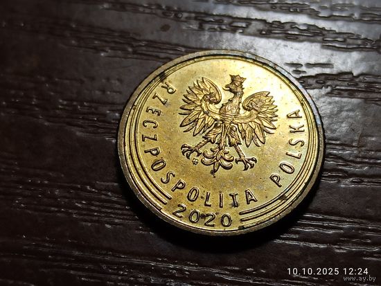Польша 1 грош 2020
