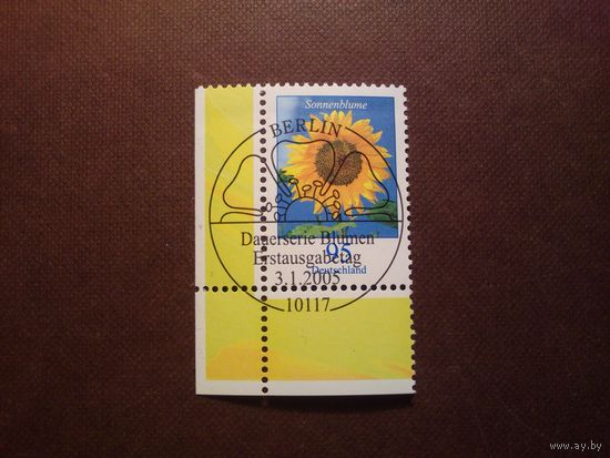 Германия.ФРГ 2005 г.Подсолнечник ./16а/