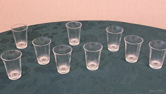 Рюмки 9 штук Германия 50 мл.
