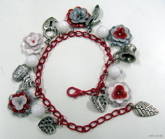 Браслет ручной работы с опалом