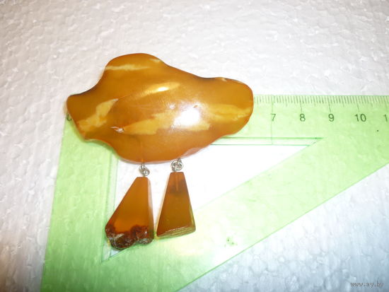 Большая Янтарная Брошь СССР