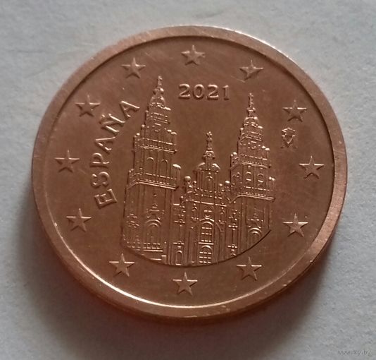 2 евроцента, Испания 2021 г.