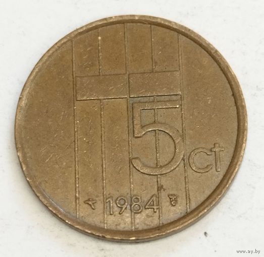 Нидерланды 5 центов 1984